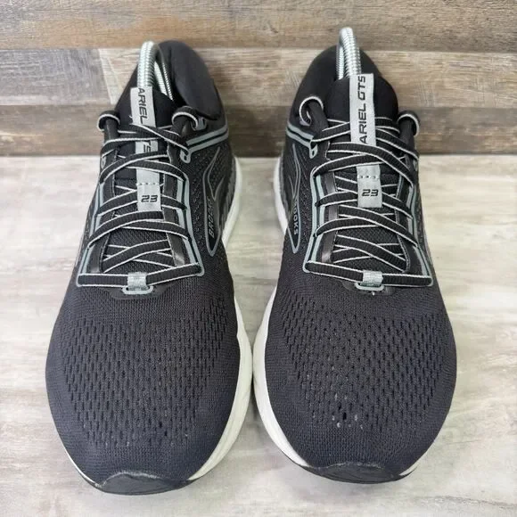 Brooks Ariel GTS 23 Womens 9.5 Wide Black Grey Running Shoes Sneaker 1203901D090 - Picture 6 of 8